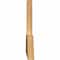 Ekena Millwork Portland Smooth Timber Gable Bracket, Western Red Cedar, 60"W x 15"H x 1 1/2"D x 5 1/2"F, 6/12 Pitch GBW060X15X0206POR00SWR - alternate 3